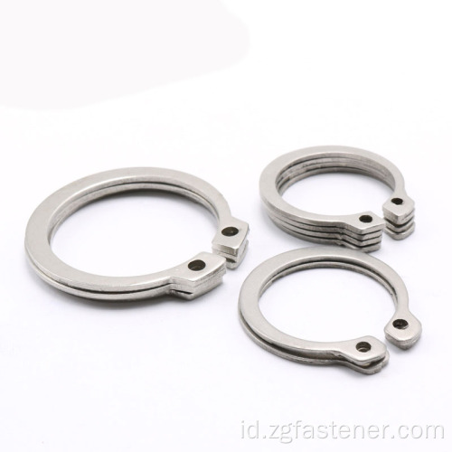 DIN471 Cincin penahan stainless steel untuk poros (eksternal) Circlip